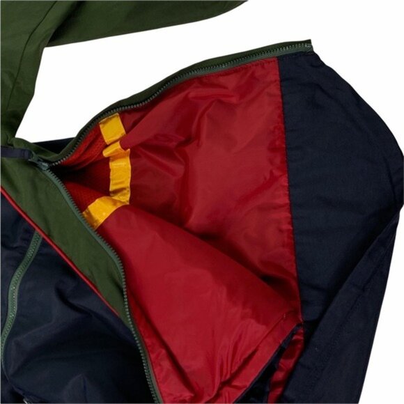 Structure Sport Mens Vintage 90's 1/4 Zip Side Zip Removable Hooded Jacket S Y2K - Picture 6 of 12